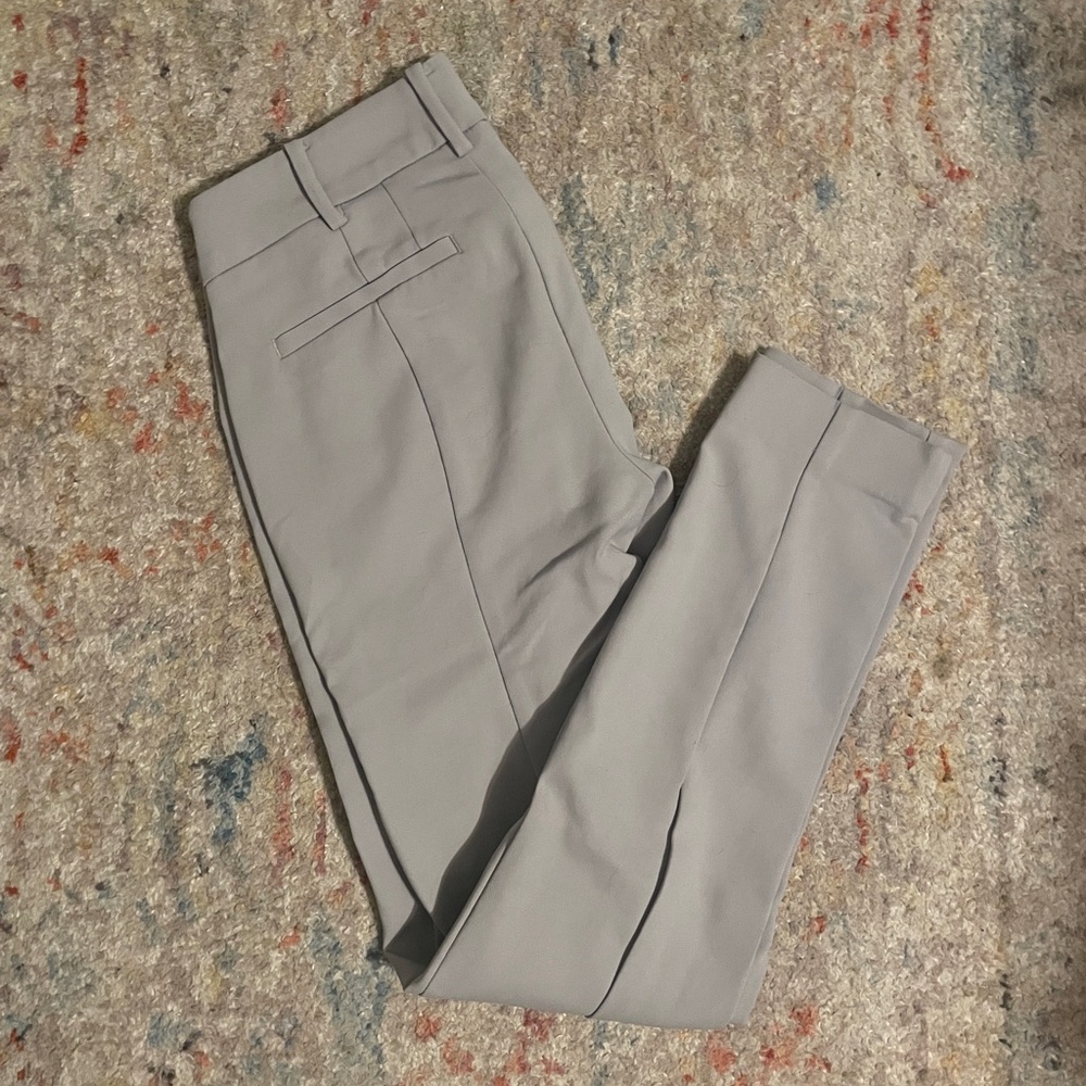 Lilly Pulitzer gray straight leg dress pant